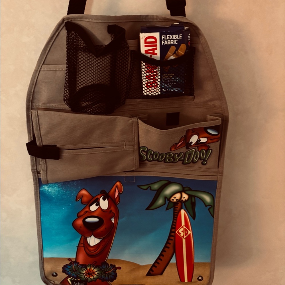 1990s Axius Scooby-Doo Car Seat Organizer Cartoon Network - Picture 8 of 11